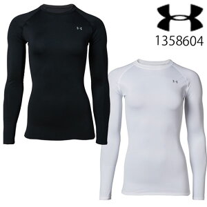 yzy[֑zA_[A[}[ UNDER ARMOUR fB[X UAq[gMA RvbV N[ UA HG Compression LS Crew MDTCY/White 1358604@pySS2506zyC5Pz