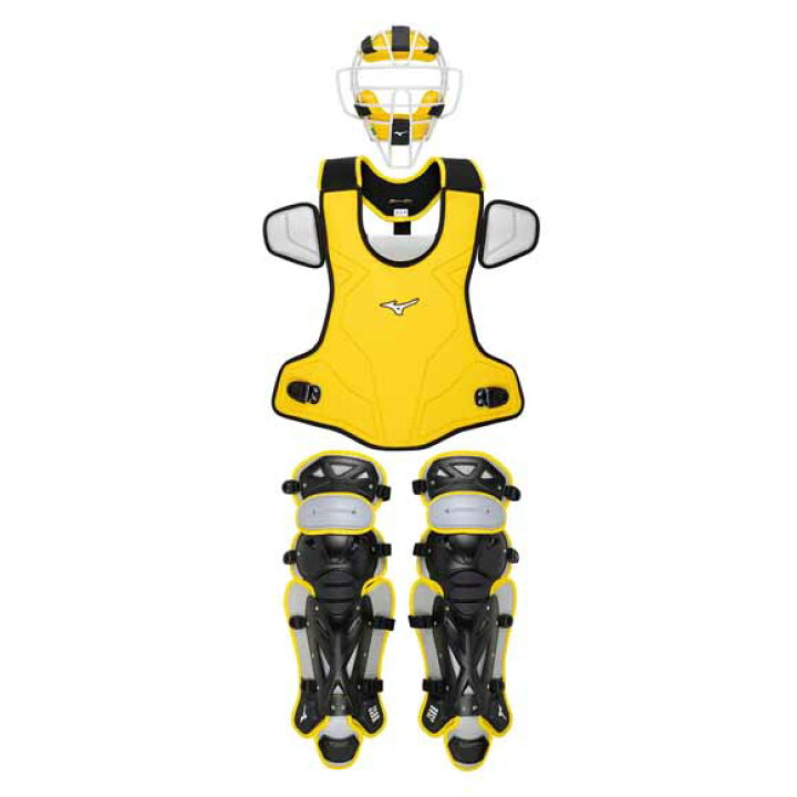 楽天市場】【あす楽対応】ミズノプロ MIZUNO 軟式用 捕手防具3点セット 