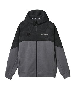 デサント DESCENTE ムーブスポーツ MOVESPORT メンズ S.F.TECH SHIELD 総柄フルジップフーディー フルジップ パーカー フード 羽織 ジャケット メンズ 男性用 男女兼用 レディース ウィメンズ 防風 軽