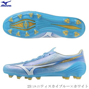 MIZUNO �~�Y�m �T�b�J�[�X�p�C�N�@MIZUNO ALPHA3 ELITE�@�~�Y�m�@�A���t�@3�G���[�g�@ �V�R�ŁE�y�E�l�H�ŃO�����h�p�@�Œ莮�X�p�C�N�@������v�@�u���[�@P1GA266225�@2026SS�@2601ai�y�z