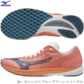 【最大3.000円クーポン配布中】MIZUNO　ミズノ　世界陸連ルール適応（トラック800m以上）　レーシングシューズ　マラソンシューズ　WAVE DUEL3　ウエーブデュエル3　ラスト2E　u1gd216020　2303ai