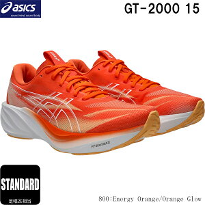 �A�V�b�N�X �����j���O�V���[�Y GT-2000 15 STANDARD ����2E���� �����Y ���j�Z�b�N�X �W���M���O �}���\�� �E�H�[�L���O ASICS 1011C235 800�i�I�����W�j 2026AW 2609ai