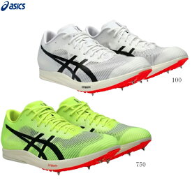 ASICS アシックス 陸上スパイク COSMORACER LD3 コスモレーサーLD3 長距離用スパイク 3000m-10000m オールウエザートラック専用 軽量性 中距離 長距離 世界陸連新ルールに対応 イエロー ホワイト 1093A196 2503ai