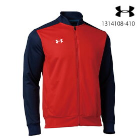 アンダーアーマー UNDER ARMOUR チームストック ウォームアップジャケット 1314108_410 UA TS WARM-UP JACKET【取り寄せ商品】【410】Midnight Navy/Red/White(2106)【SS2212】