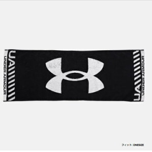 A_[A[}[ UNDER ARMOUR UAX|[c^Iig[jO/UNISEX)jZbNX ^I { 1364238 001 BLK/WHT/WHT UA Sports Towely񂹏iz21ss(202103)