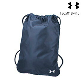 アンダーアーマー UNDER ARMOUR チームストック サックパック UA TEAM SACKPACK 巾着 バッグ 1365018 410 Midnight Navy ネイビー【取り寄せ商品】(2209)【SS2212】【2303p10】