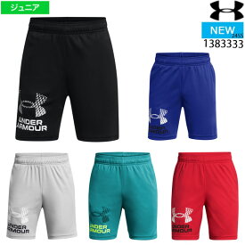 【即日発送】【メール便送料無料】アンダーアーマー UNDER ARMOUR UAテック ロゴ ショーツ（トレーニング/KIDS）ジュニア 子供 キッズ インナータイツ　スパッツ パンツ ブラック グレー ブルー レッド 1383333 24SS(2404am)