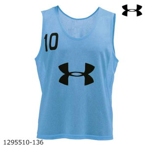 ynƍՊJÒzA_[A[}[ UNDER ARMOUR UA`[_io[ ruX10Zbg UA TEAM NUMBERD BIBS(10P)tbg{[ TbJ[ tbgT 1295510-136 TEAM SAX y񂹏iz(2411koi)