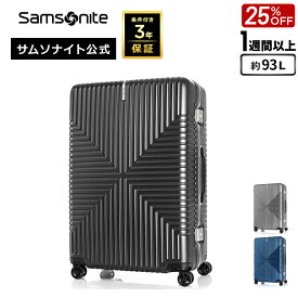 【ほぼ全品10倍+クーポン配布中！7/18-26迄】≪公式店≫ 【セール25%OFF】 サムソナイト スーツケース キャリーケース キャリーバッグ Samsonite [インターセクト GV5 スピナー76] 1週間以上 約93L フレーム 条件付き3年保証 旅行