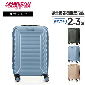 【公式】サムソナイト/Samsonite/アメリカンツーリスター/スーツケース/ハードケース/TSAロック/ジッパータイプ/4輪[ロボテック・スピナー61EXP]【RCP】