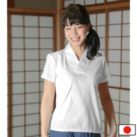 【送料無料】女性用 Tシャツ半襦袢 半袖(S-L)
