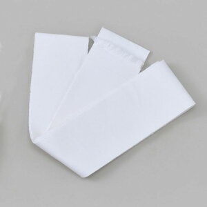 【日本製】綿市楽帯 白(フリーサイズ)和装 綿帯 コットン 着物 白衣 男性用 メンズ 大人用 ユニセックス 男女兼用 女性用 レディース