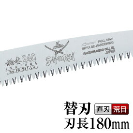 （替刃）騎士（のこぎり・ノコギリ・鋸）【刃長：180mm】