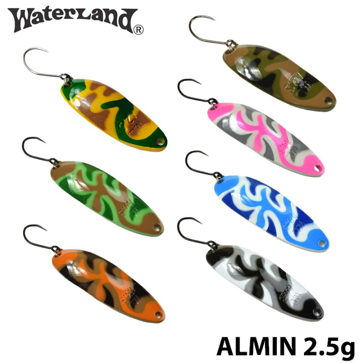 楽天市場】【WaterLand】 ウォーターランド アルミん 2.5g M.Cカラー 
