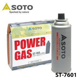 �ySOTO�z �\�g SOTO�p���[�K�X 3�{�p�b�N ST-7601 �V�x�m�o�[�i�[ �J�Z�b�g�K�X �L�����v �A�E�g�h�A