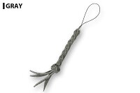 【サムライクラフト】レザーストラップエレファントスキン象革グレーブラウンブラックアクセサリーハンドメイドヌメ革経年変化ベジタブルタンニンなめし本革