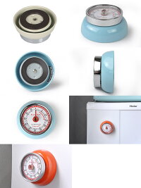 【DULTON】ダルトン100-189キッチンタイマーウィズマグネットKITCHENTIMERYELLOWWITHMAGNETゼンマイ式レトロ雑貨キッチン調理キャンプアウトドア0601楽天カード分割