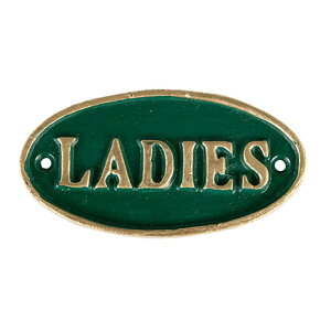 yDULTONz _g S455-176 ACA I[oTC "fB[X" OVAL SIGN GN "LADIES" TC hAv[g ē\ AeB[N ACA CeA p