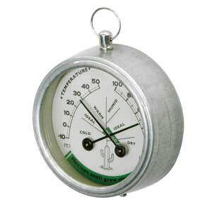 yDULTONz _g K925-1283 T[nCO[^[ LVR Eh THERMO-HYGROMETER MEXICO ROUND xv X`[ g G Lb`  Lv AEghA