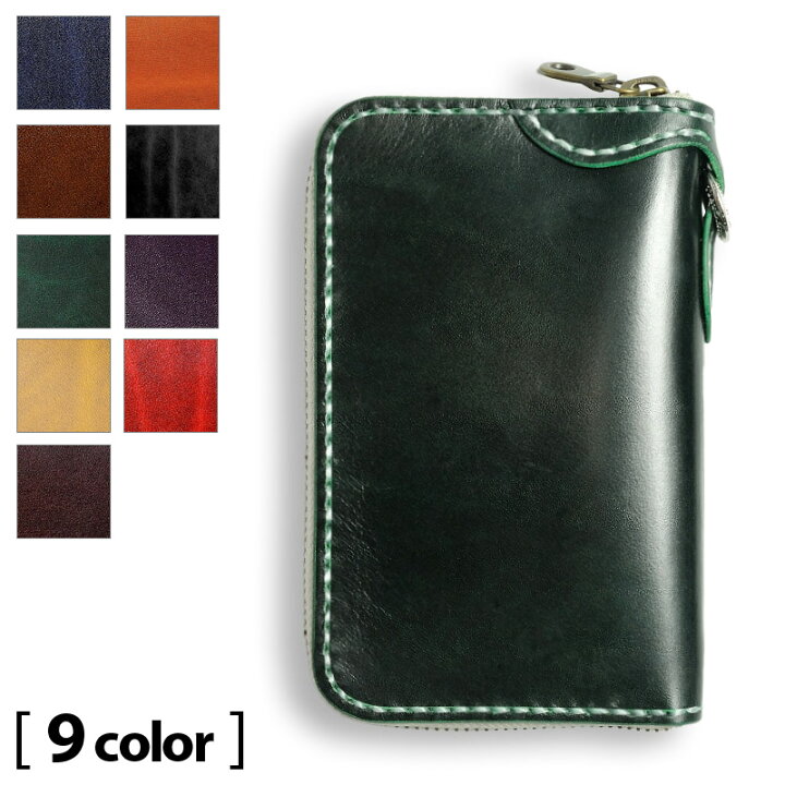 楽天市場】【サムライクラフト】 ラウンドファスナーウォレット タイプ  