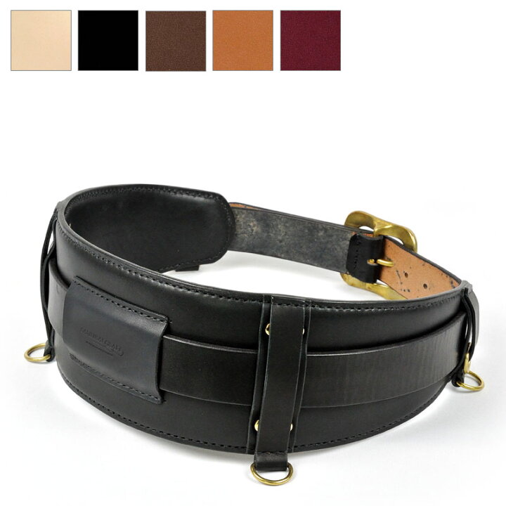 極厚本革5MM】サムライクラフト 高級ドレスベルト 本革/金真鍮 日本製  