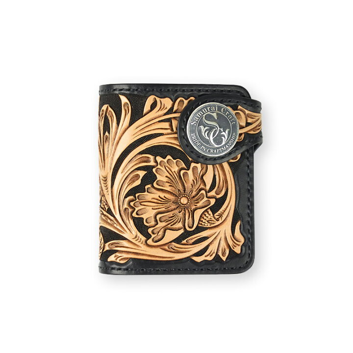 楽天市場】【サムライクラフト】 ハーフウォレット N-2 シェリダン  