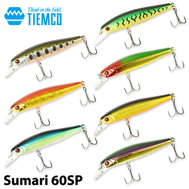 楽天市場 Tiemco ティムコ Sumari 60sp シュマリ 特注 限定 Oh Red Eyes ルアー Suspend フィッシングツール アウトドア 0601楽天カード分割 Samurai Craft サムライクラフト