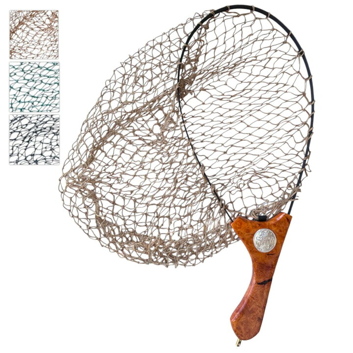 楽天市場】インスタネット クレモナ ランディングネット 花梨グリップ  