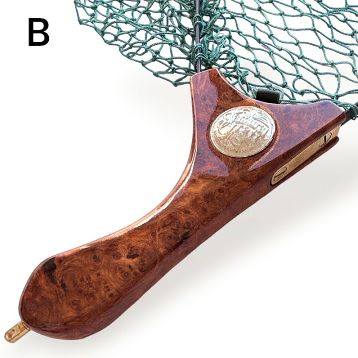 楽天市場】インスタネット クレモナ ランディングネット 花梨グリップ  