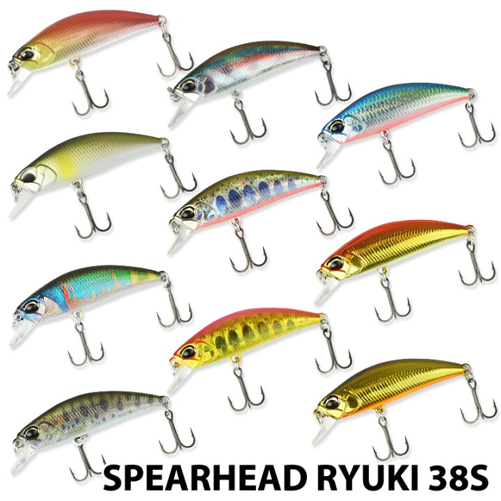 楽天市場 Duo デュオ Spearhead Ryuki 38s スピアヘッド リュウキ38s ルアー フィッシングツール アウトドア 0601楽天カード分割 Samurai Craft サムライクラフト