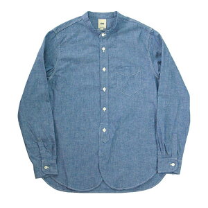 yFOB FACTORYz GtI[r[t@Ng[ F3428 BAND COLLAR SHIRT ohJ[Vc u[Rbg AJW {