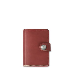 【サムライクラフト】 システム手帳 サドルベーシック バインダーミニ6穴 コンチョ付き ステーショナリー ハンドメイド ヌメ革 経年変化 ベジタブルタンニンなめし 本革