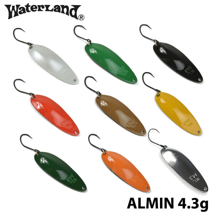 楽天市場】【WaterLand】 ウォーターランド アルミん 4.3g Bカラー 