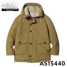 【 ALASKA SLEEPING BAG 】 アークティック ワーク＆ハンティング コート Lot No. AS15440 MADE IN USA “ARCTIC” WORK & HUNTING COAT 防寒 アウター ベージュ 撥水 防風加工 中綿 SUGAR CANE シュガーケーン 東洋エンタープライズ ミリタリー アメカジ