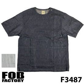 【FOB FACTORY】 エフオービーファクトリー F3478 ATELIER T-SHIRT アトリエ Tシャツ シャツ 半袖 コットン アメカジ 日本製