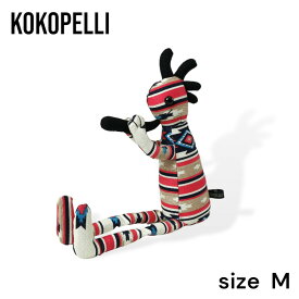 【Kokopelli】ココペリ Mサイズ オルテガ ネイティブ柄 ラグ柄 ドール チマヨ人形 雑貨 インテリア ココペリ ハンドメイド