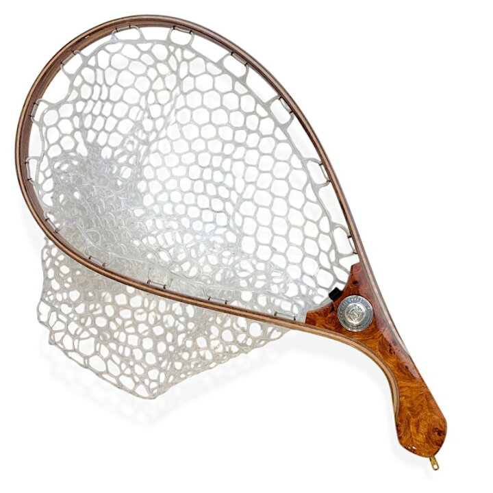 楽天市場】ラバー ランディングネット ラバーネット トラウト用 花梨  