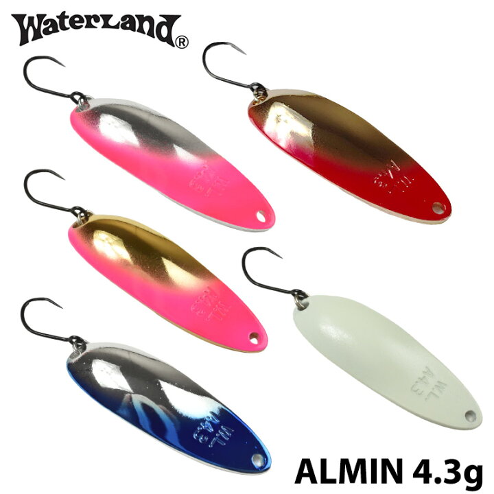 楽天市場】【WaterLand】 ウォーターランド アルミん 4.3g スペシャル 