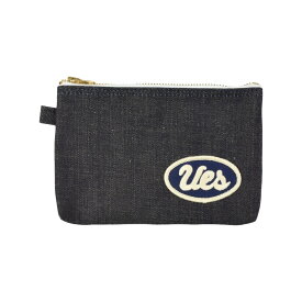 【UES】 ウエス 891305-R DENIM PEN CASE デニムペンケース 通帳ケース メモ帳ケース ビンテージ