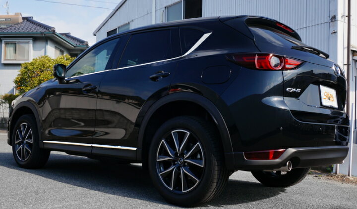 楽天市場】CX-5 KF系 サイドモール ガーニッシュ 左右セット 4P 鏡面 