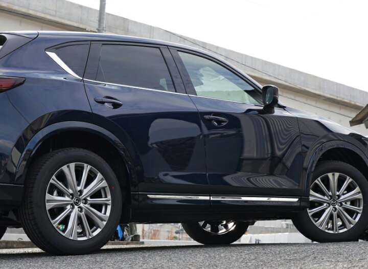 楽天市場】CX-5 KF系 サイドガーニッシュ 4P 鏡面仕上げ カスタム 