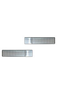 新型スイフト ZC系 ZD系 ラゲッジ スカッフプレート 2P シルバーヘアライン カスタム パーツ ドレスアップ アクセサリー オプション 内装 カー用品 社外 トランク 保護 傷防止 キズ隠し