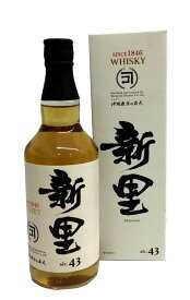 ウイスキー43度　瓶【新里酒造　新里　WHISKY】700ml*