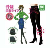 女の欲望 骨盤美脚タイツ 80デニール M-Lサイズ