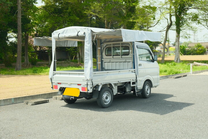 楽天市場】「RV-1」 軽トラック荷台用フレーム＆三開放幌セット 軽 