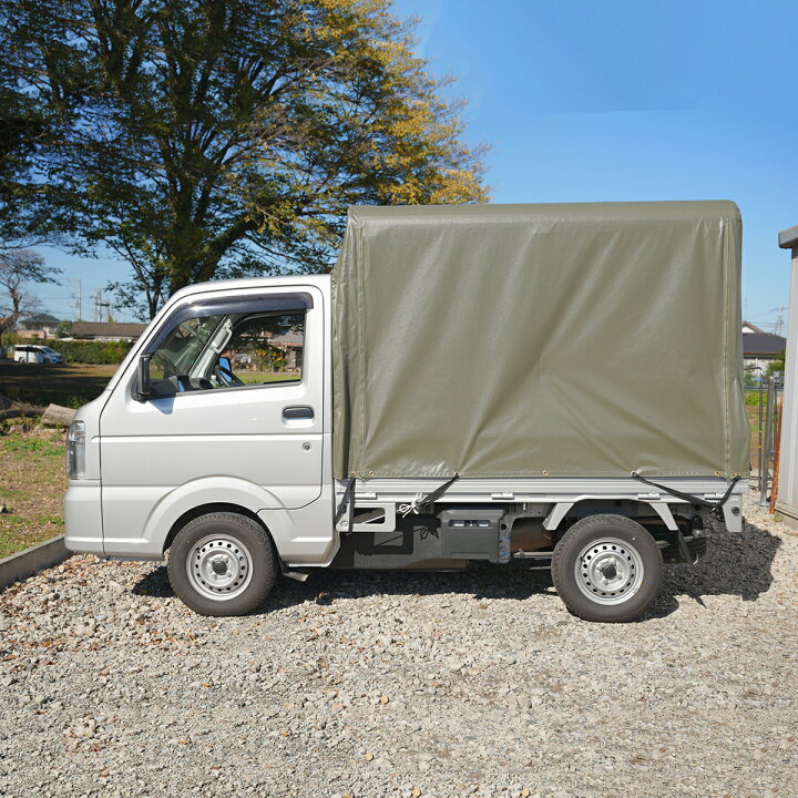 楽天市場】「RV-1」 軽トラック荷台用フレーム＆三開放幌セット 軽 