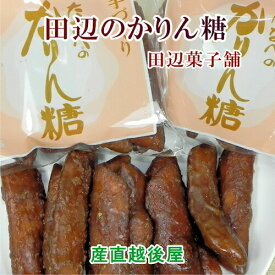 新潟県加茂市 田辺菓子舗 かりん糖 たなべのかりん糖 10本入 20個 送料無料【かりん糖 ギフト グルメ】