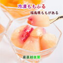 福島県 生産農家直結 ももがある 樹成り完熟桃 冷凍加工品 ももふるセット 120g 5個 送料無料【お中元 桃 冷凍食品 ギフト】 【お歳暮】