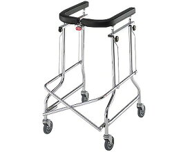 (星光医療器製作所) アルコー1型 100001 歩行器 歩行車 介護用 高齢者用 大人用 室内用 歩行補助 歩行訓練 リハビリ 折りたたみ可能 病院 施設