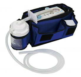 (日東工器) 携帯型たん吸引器 キュータム QT-500B 痰 災害 緊急時 電動式可搬型吸引器 管理医療機器
